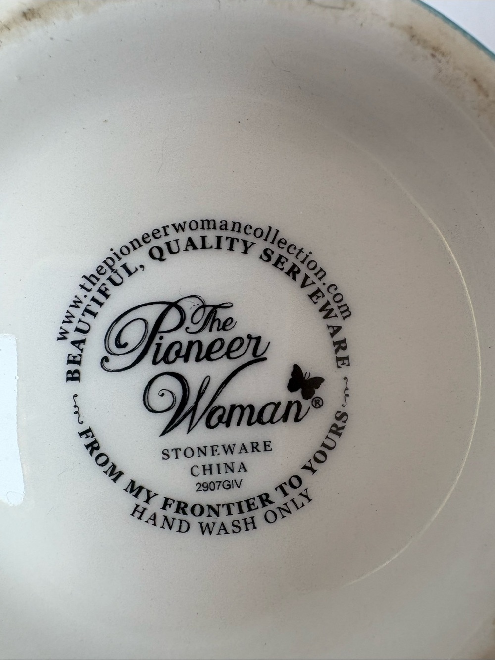 Pioneer Woman Rose Shadow Ceramic Canister - Picture 4 of 7